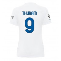 Camisa de time de futebol Inter Milan Marcus Thuram #9 Replicas 2º Equipamento Feminina 2023-24 Manga Curta